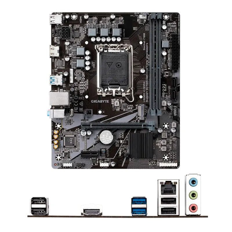 Placa Base Gigabyte H610M K DDR4 (Rev. 1.0) Chipset Intel H610, Socket LGA1700, Micro ATX - SMART BUSINESS