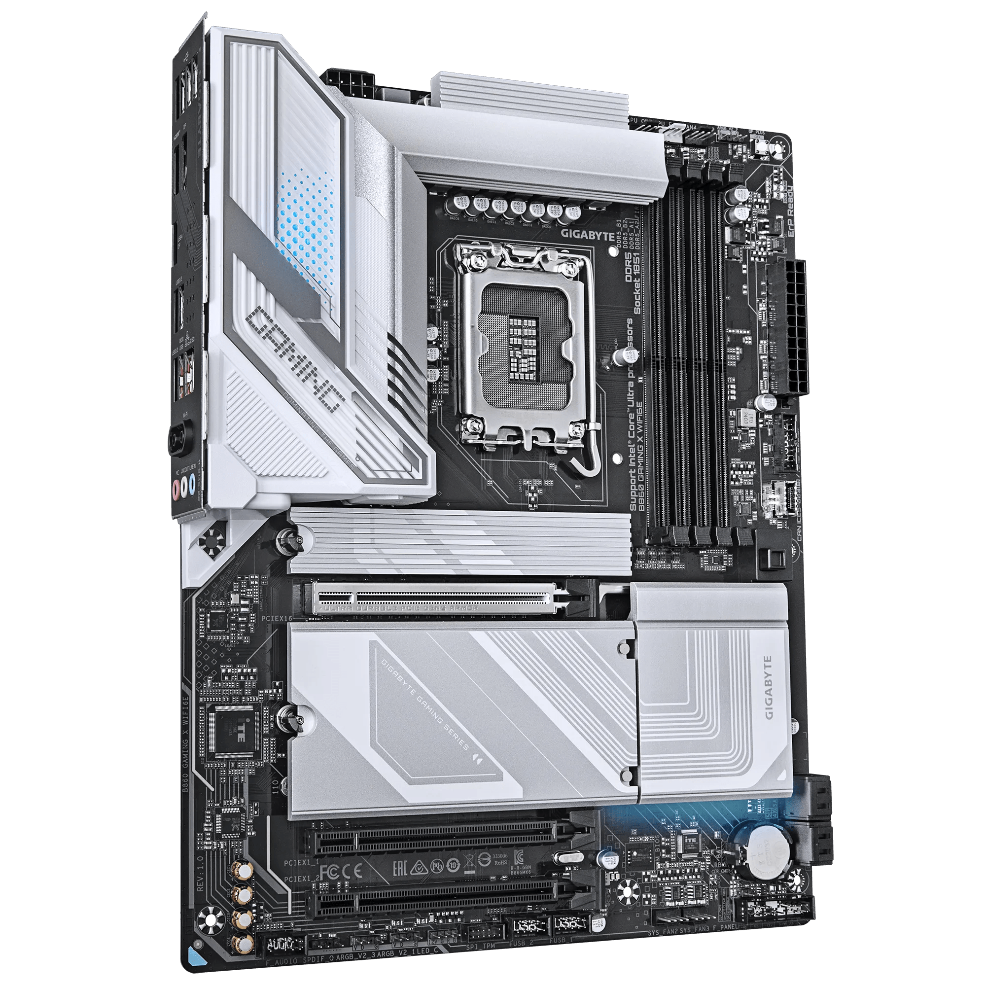PLACA MADRE GIGABYTE B860 GAMING X WIFI6E, SOCKET LGA 1851 PARA INTEL CORE ULTRA, DDR5, PCIE 5.0, WI - FI 6E, USB4, ATX de Gigabyte | first_variant_option_1 — Envío inmediato