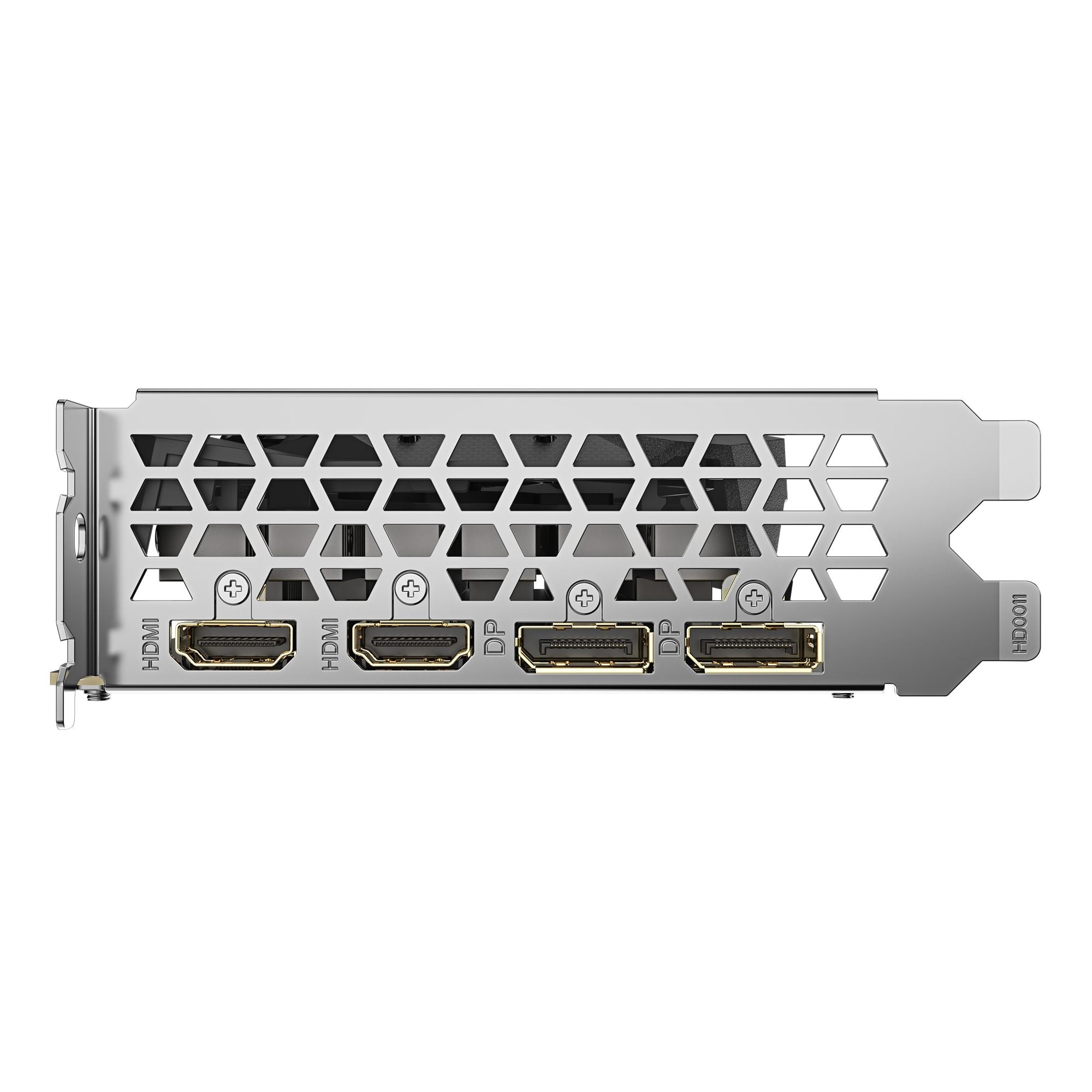 Gigabyte GeForce RTX 3050 WINDFORCE OC V2 6G GV-N3050WF2OCV2-6GD puertos HDMI y DisplayPort