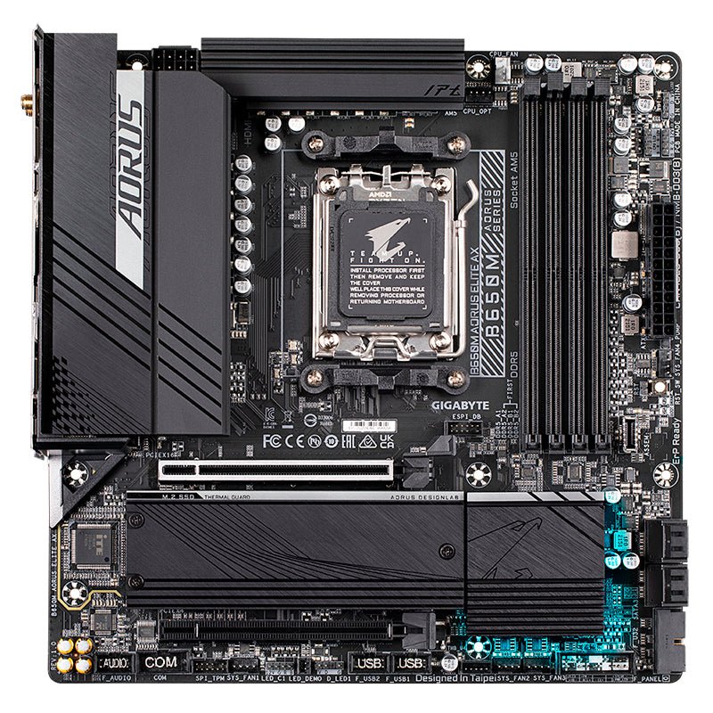 placa madre-gigabyte-b650m aorus elite ax