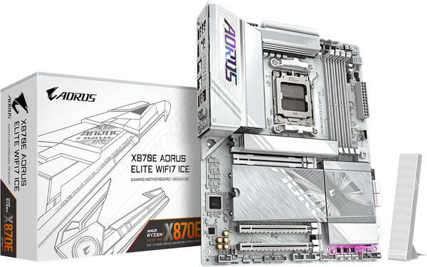 placa madre-gigabyte-x870e aorus elite x ice