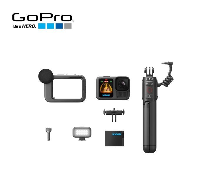 GOPRO HERO13 BLACK CREATOR EDITION (CHDFB - 131 - TH) – CÁMARA 5.3K60 CON HYPERSMOOTH 6, BATERÍA ENDURO + VOLTA GRIP, MEDIA MOD, LIGHT MOD, MAGNETIC LATCH Y ESTUCHE CHDFB-131-TH - SMART BUSINESS