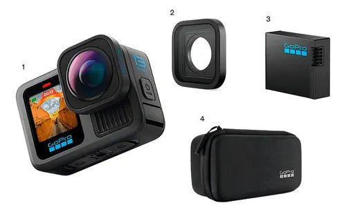 GOPRO HERO13 BLACK ULTRA WIDE (CHDRB - 133 - RW) — CÁMARA DE ACCIÓN 5.3K / 27MP ULTRA HD, SENSOR CMOS 1/1.9″, WIFI & BLUETOOTH, VÍDEO DEPORTIVO PROFESIONAL CHDRB-133-RW - SMART BUSINESS