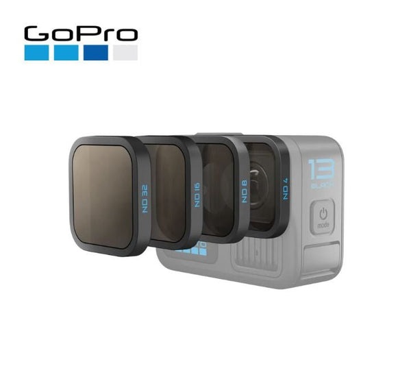 GOPRO ND FILTER KIT AENDF - 001 PARA HERO13 BLACK – 4 FILTROS ND4, ND8, ND16 Y ND32, VIDRIO ÓPTICO DE ALTA CALIDAD, RESISTENTE A RAYADURAS Y AGUA, MODO CINEMÁTICO AUTOMÁTICO AENDF-001 - SMART BUSINESS