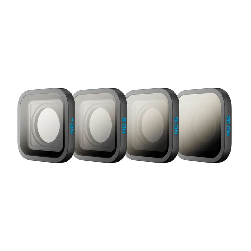 GOPRO ND FILTER KIT AENDF - 001 PARA HERO13 BLACK – 4 FILTROS ND4, ND8, ND16 Y ND32, VIDRIO ÓPTICO DE ALTA CALIDAD, RESISTENTE A RAYADURAS Y AGUA, MODO CINEMÁTICO AUTOMÁTICO AENDF-001 - SMART BUSINESS
