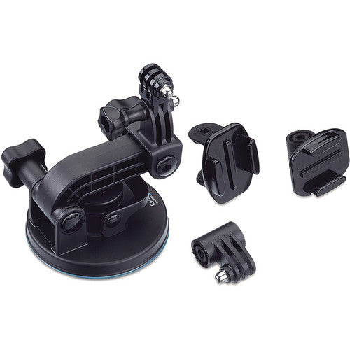 SOPORTE DE MONTAJE GOPRO AUCMT-302 CON VENTOSA, FIJACIÓN SEGURA PARA CÁMARAS DE ACCIÓN, IDEAL PARA VEHÍCULOS, SUPERFICIES LISAS Y GRABACIONES EN MOVIMIENTO