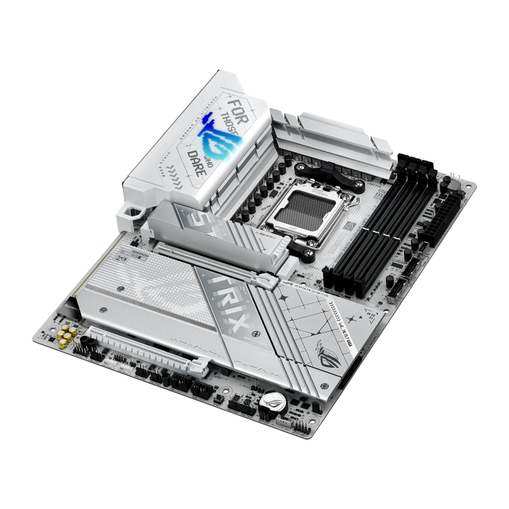Motherboard ASUS ROG Strix X870-A Gaming WIFI | AM5 | DDR5 | PCIe 5.0 | WiFi 7 | WHITE