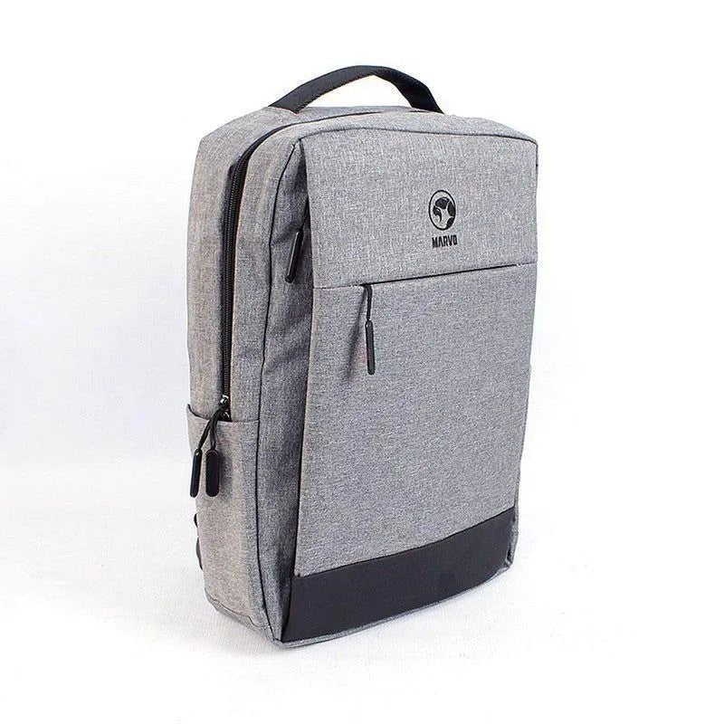 Mochila Para Laptop 15.6 Gris Usb Ba-03 Marvo - SMART BUSINESS