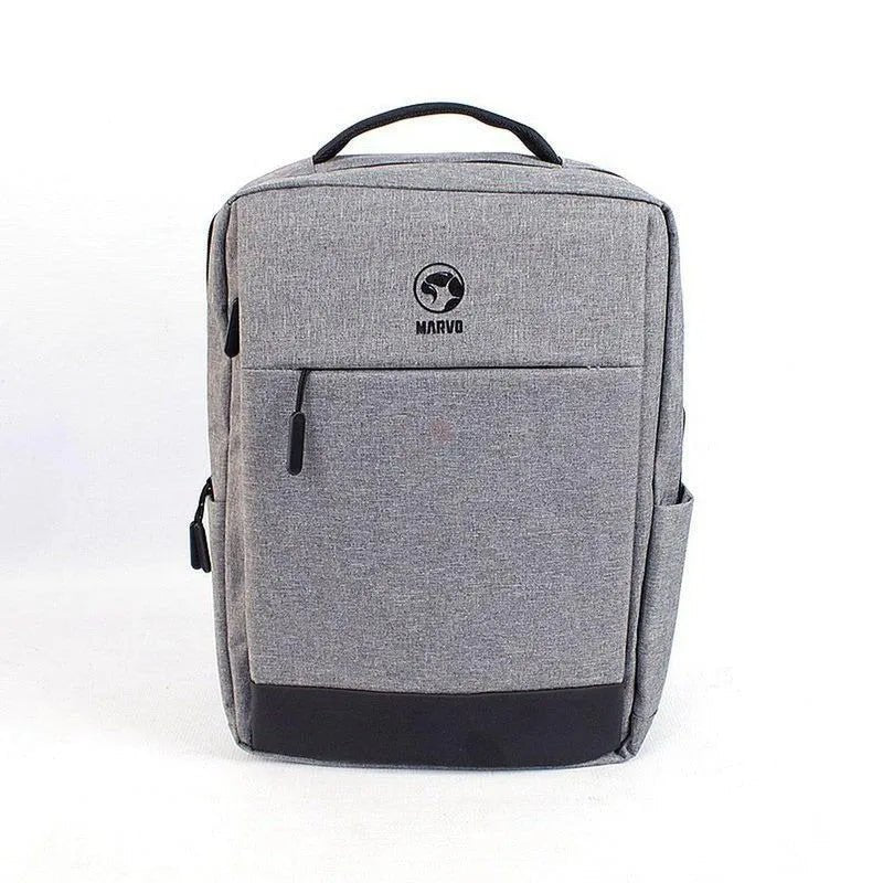 Mochila Para Laptop 15.6 Gris Usb Ba-03 Marvo - SMART BUSINESS