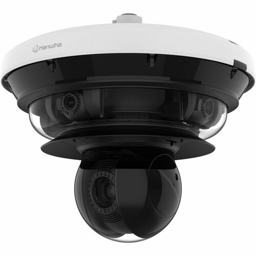 HANWHA CÁMARA DE SEGURIDAD IP DOMO IR PARA INTERIORES/EXTERIORES PNM - C34404RQPZ, ALÁMBRICO, 3840X2160 4K, DÍA/NOCHE PNM-C34404RQPZ - SMART BUSINESS