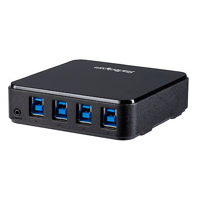 StarTech.com Switch Conmutador USB 3.0 4x4 para Compartir Dispositivos Periféricos - Hub - 8 x SuperSpeed USB 3.0