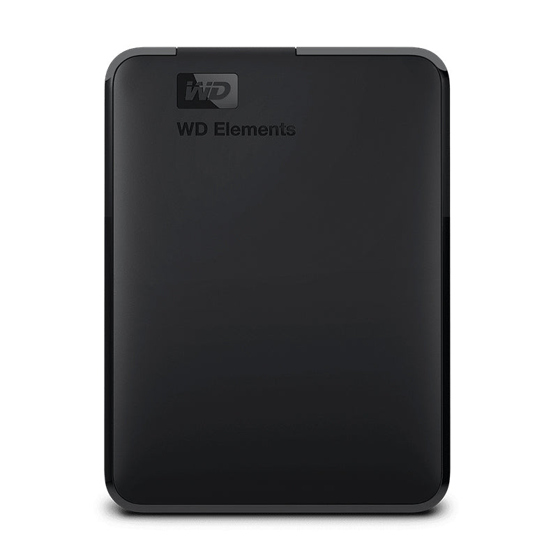 DISCO DURO EXTERNO WESTERN DIGITAL ELEMENTS PORTABLE, 5 TB, USB 3.0, NEGRO.