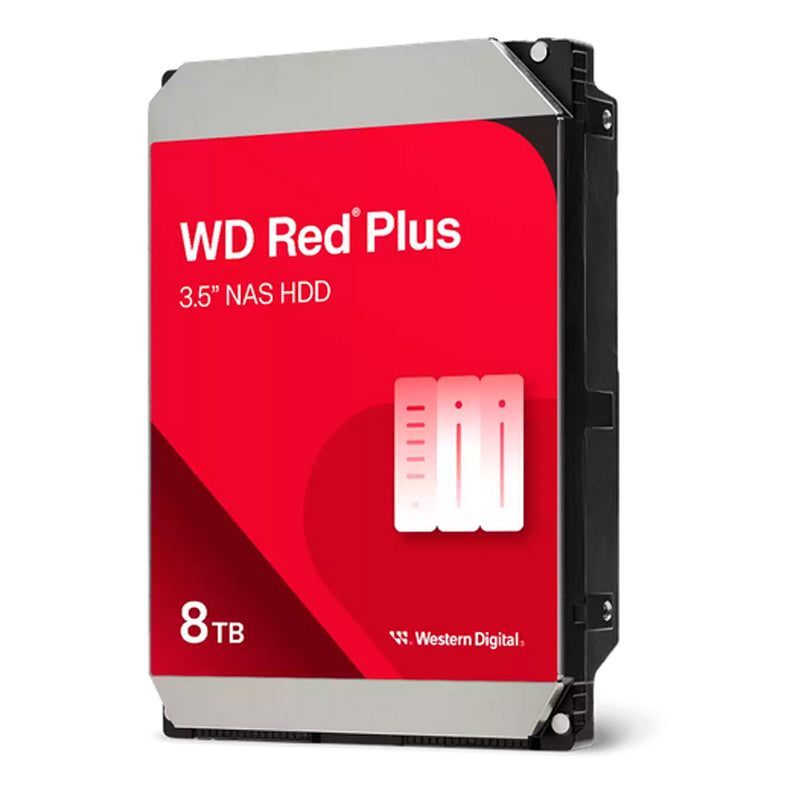 WESTERN DIGITAL WD RED PLUS NAS HARD DRIVE - HARD DRIVE - INTERNAL HARD DRIVE