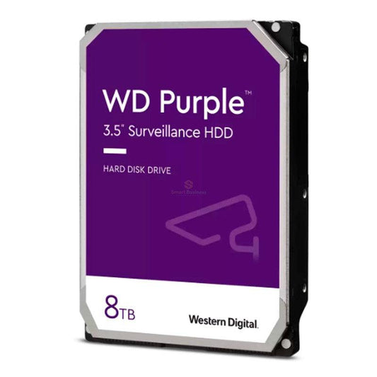 DISCO DURO WESTERN DIGITAL WD PURPLE, 8TB, SATA 6.0 GB/S, 256MB CACHE, 5640 RPM, 3.5" - WD85PURZ