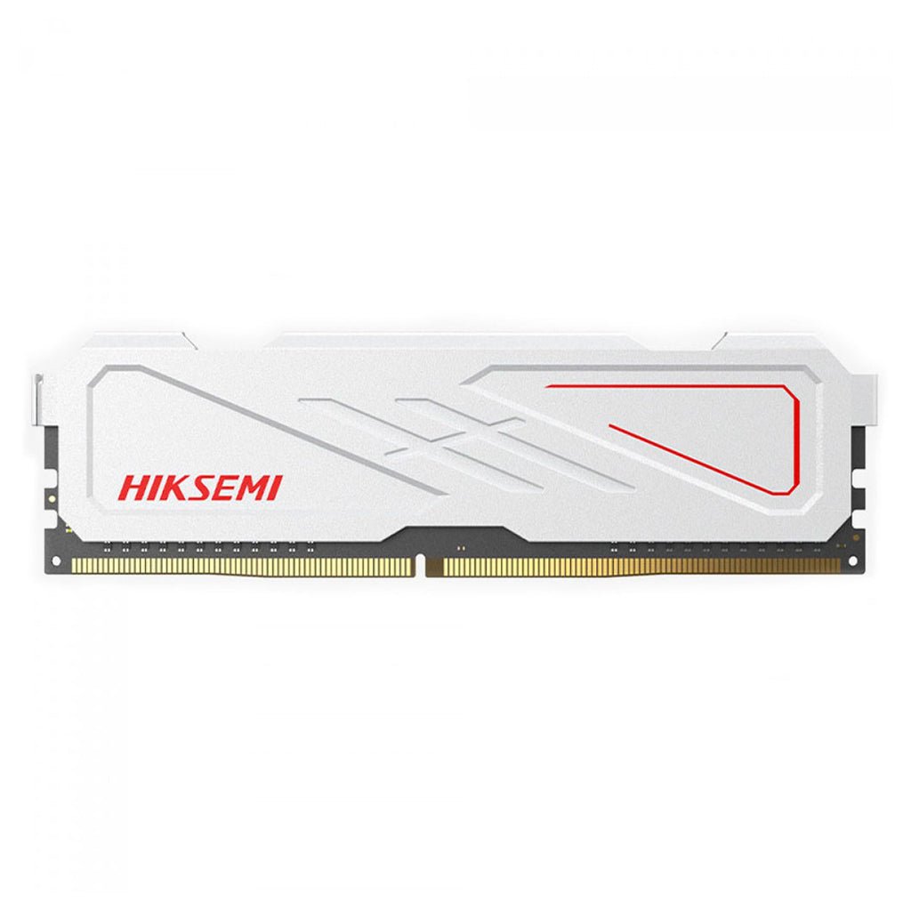 Hiksemi Armor HSC408U32E2_8G memoria RAM 8GB DDR4-3200 blanca vista del módulo
