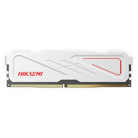 Hiksemi Armor HSC408U32E2_8G memoria RAM 8GB DDR4-3200 blanca vista del módulo