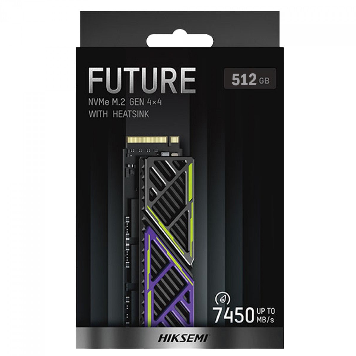 SSD HIKSEMI FUTUREX 512GB HS-SSD-FUTUREX 512G con disipador