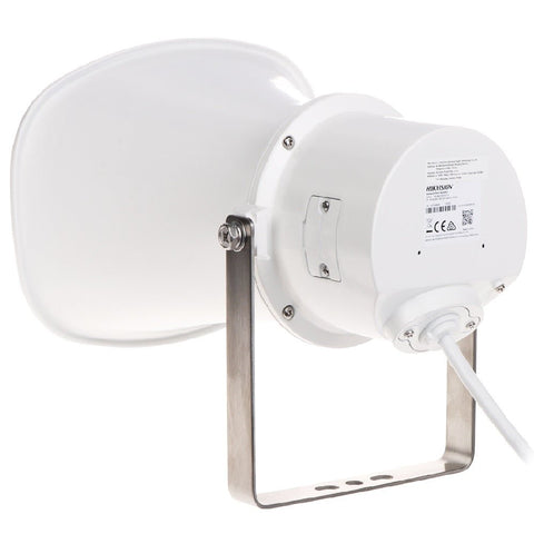 Altavoz IP Hikvision DS-QAZ1325G1T-E PoE de 25W color blanco