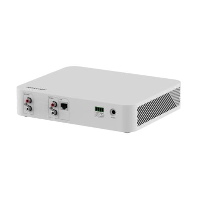 Decodificador de audio IP Hikvision DS-QAE1DG1, vista principal