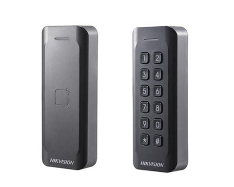 Lector de tarjetas Hikvision DS-K1802E para control de acceso - vista del producto 1