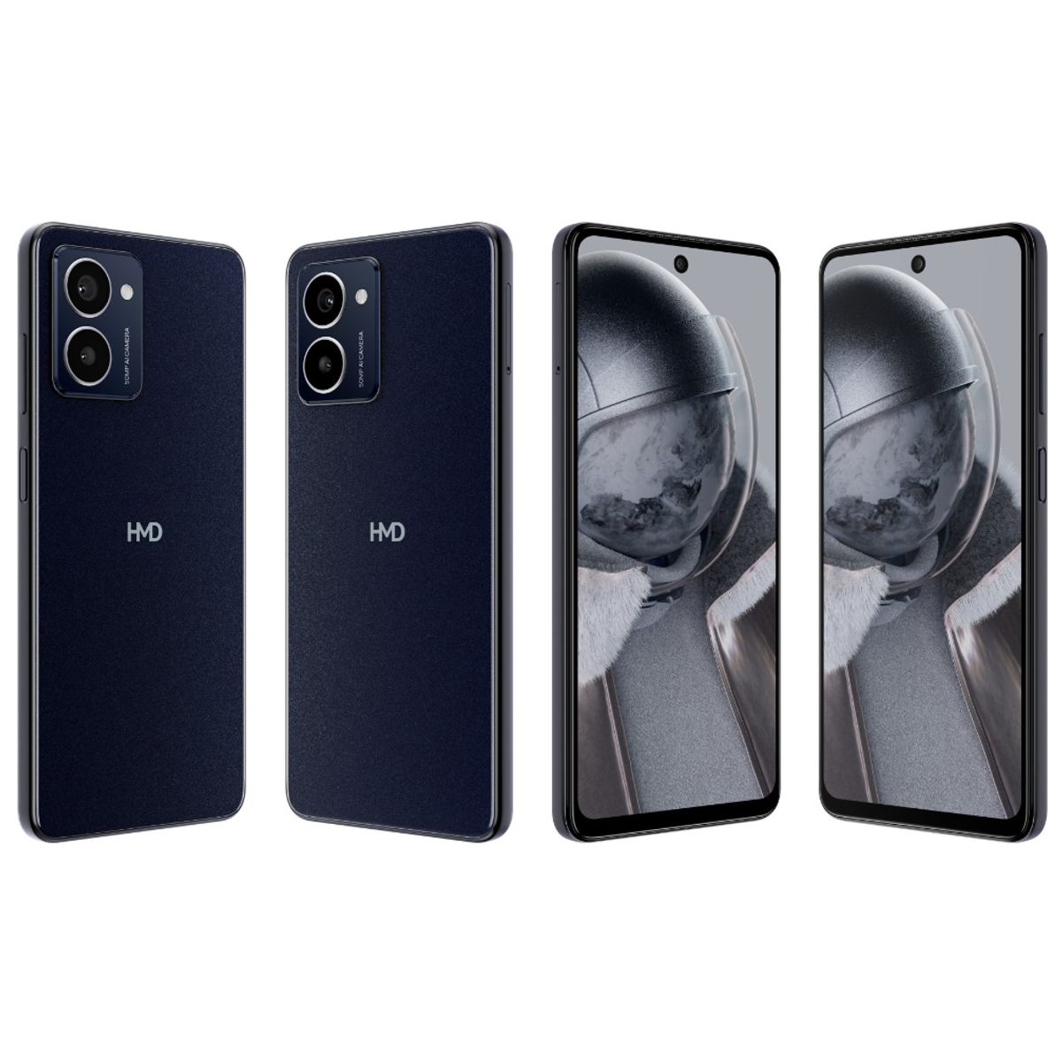 Smartphone - Hmd Pulse Pro Ta - 1606 16.9Cm (6.65") - Hd+ Ips 90Hz - Unisoc T606 - 4Gb (8Gb Dinámica) - 128Gb - Español - Negro (Black Ocean) - 4G Lte - Dual Sim - Android 14 de Hmd | first_variant_option_1 — Envío inmediato