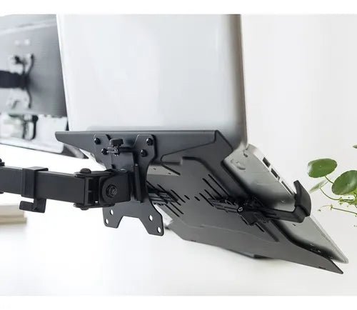 HOLDER AJUSTABLE DE ALUMINIO – SOPORTE PORTÁTIL ERGONÓMICO PARA LAPTOP, DISEÑO PLEGABLE Y ANTIDESLIZANTE, IDEAL PARA OFICINA, GAMING Y STREAMING NBH-2 - SMART BUSINESS