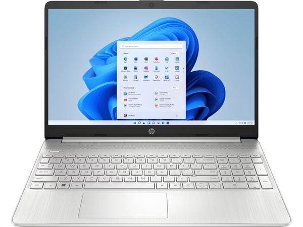 Notebook HP 15-ef2526la 6C240LA#ABM  AMD Ryzen 7 5700U  12GB DDR4  SSD 512GB NVMe  Pantalla 15.6" HD BrightView  Radeon Graphics  Windows 11 Home  Wi-Fi + BT  Color Plateado Natural