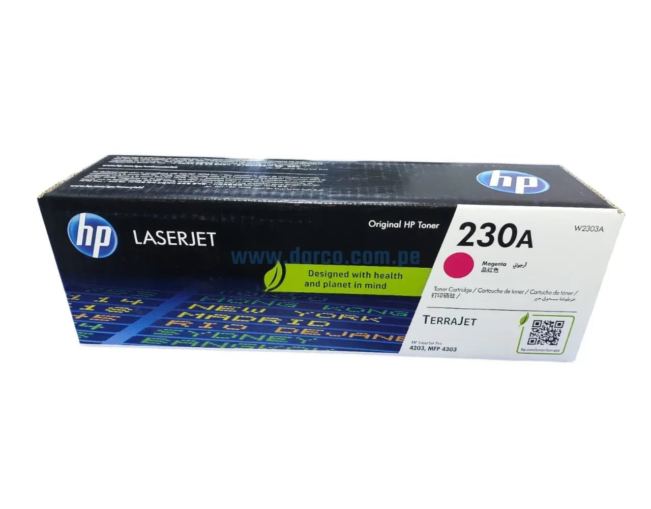 HP 230A W2303A Magenta | Tóner Original LaserJet Pro 4203/4303 | Rendimiento 1.800 págs. | Impresión de Alta Calidad y Colores Vivos W2303A - SMART BUSINESS