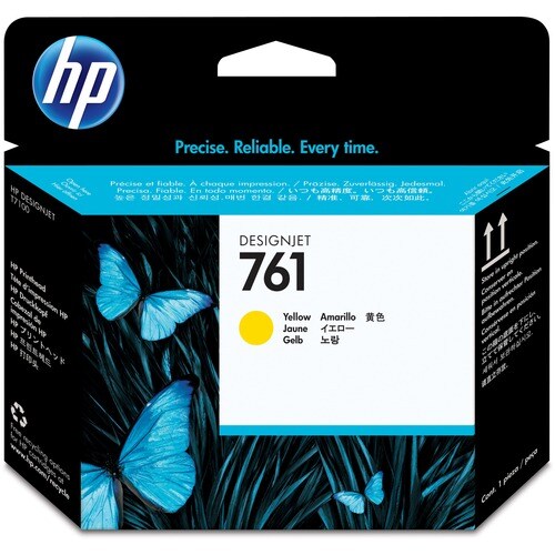 Hp Cabezal de Impresión HP 761 Inyección de tinta - Amarillo - Original - 1 Solamente - Inyección de tinta - 1 Solamente - SMART BUSINESS