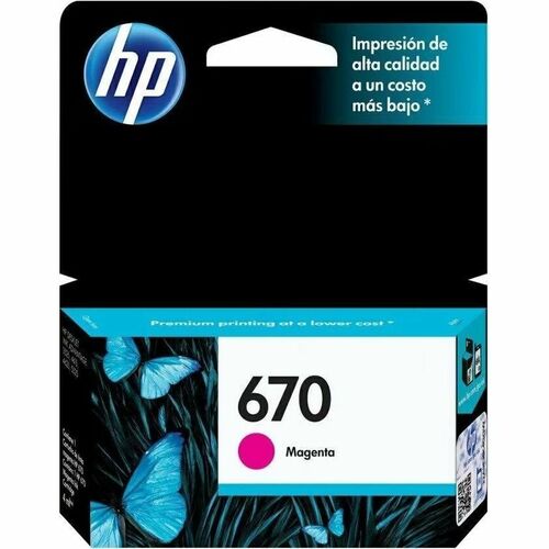 HP CARTUCHO DE TINTA HP 670 INYECCIÓN DE TINTA - MAGENTA - ORIGINAL CZ115AL-R - SMART BUSINESS