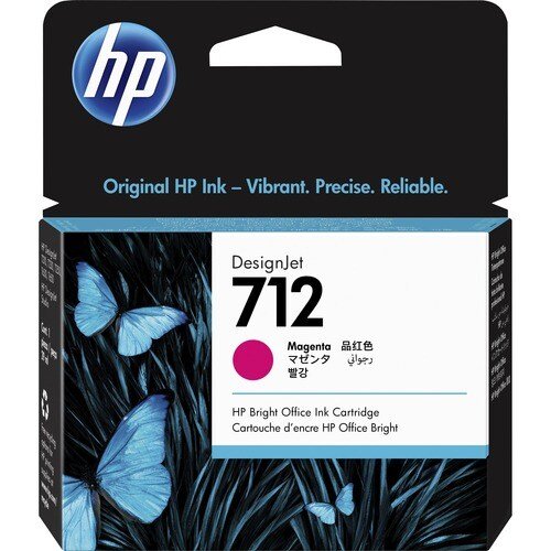 Hp Cartucho de tinta HP 712 Inyección de tinta - Magenta - Original - 1 Paquete - SMART BUSINESS