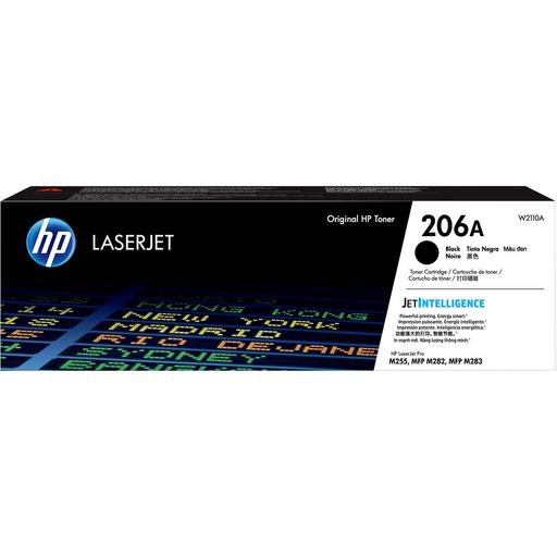 HP CARTUCHO DE TÓNER HP 206A - NEGRO ORIGINAL - LÁSER - ESTÁNDAR RENDIMIENTO - 1350 PÁGINAS - 1 PAQUETE(S) W2110A - SMART BUSINESS