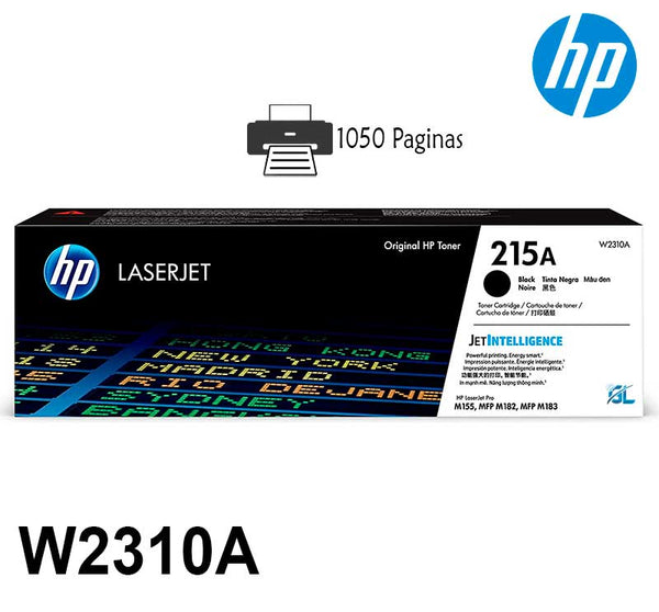 HP CARTUCHO DE TÓNER HP 215A - NEGRO ORIGINAL - LÁSER - ESTÁNDAR RENDIMIENTO W2310A - SMART BUSINESS