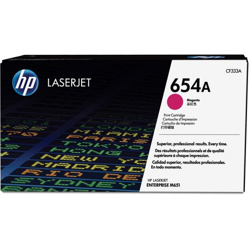 HP CARTUCHO DE TÓNER HP 654A LÁSER - MAGENTA - ORIGINAL - 1 / PAQUETE - LÁSER - 1 / PAQUETE - SMART BUSINESS