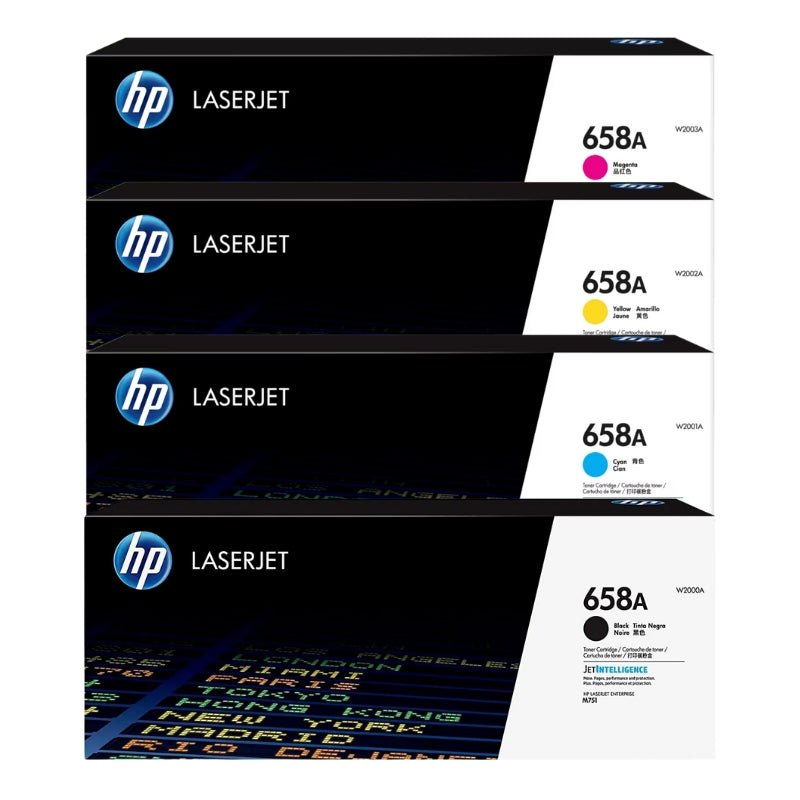 Cartucho De Tóner Original Hp 658A Negro (W2000A) Para Laserjet M571 - Rendimiento 7,000 Páginas de Hp | first_variant_option_1 — Envío inmediato