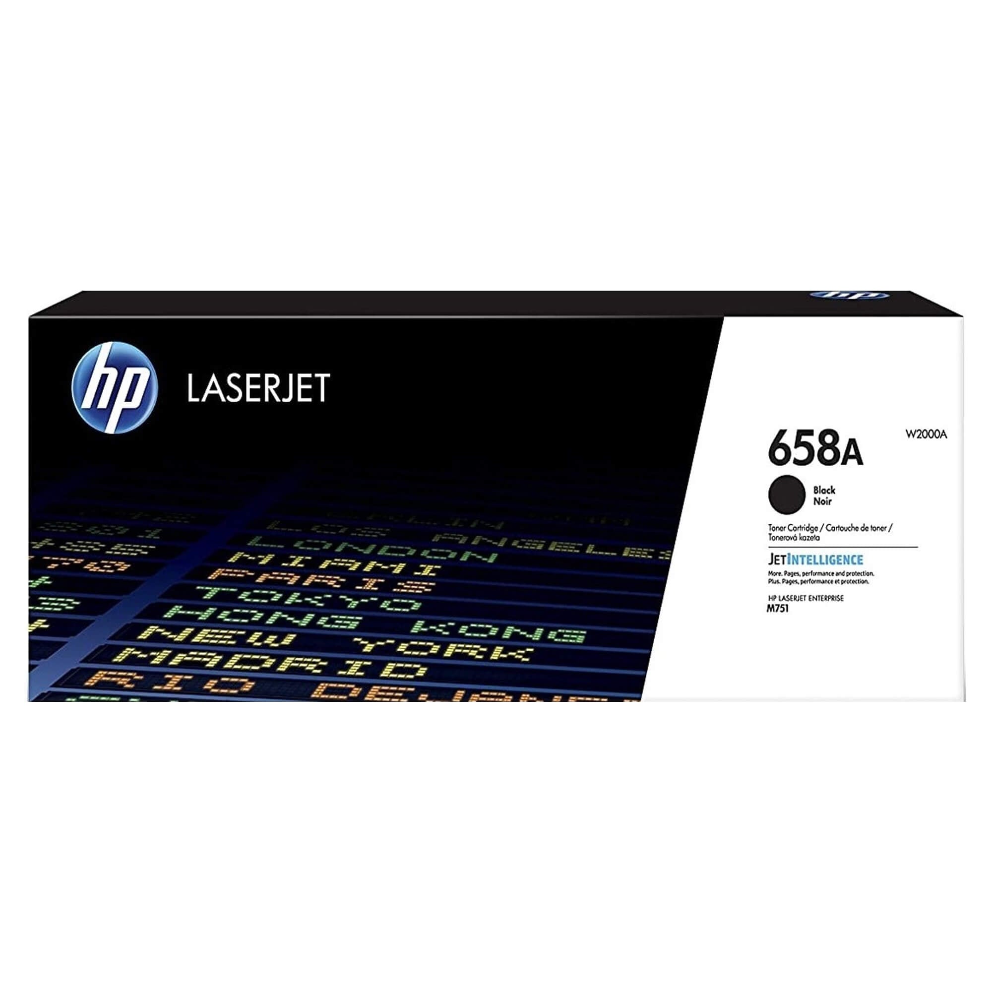 Cartucho De Tóner Original Hp 658A Negro (W2000A) Para Laserjet M571 - Rendimiento 7,000 Páginas de Hp | first_variant_option_1 — Envío inmediato