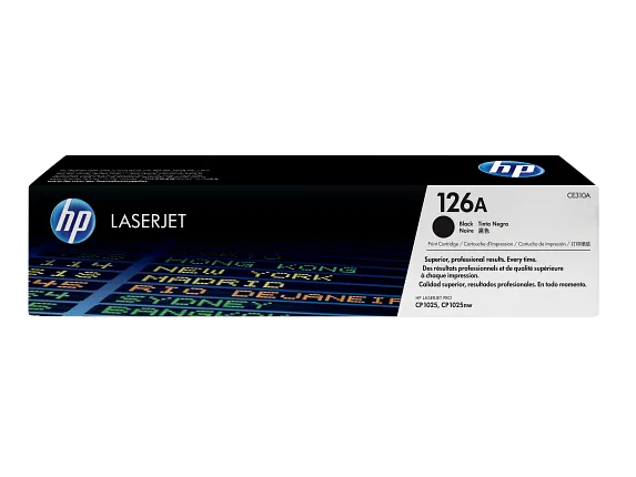 Tóner HP 126A CE310A Negro Original LaserJet