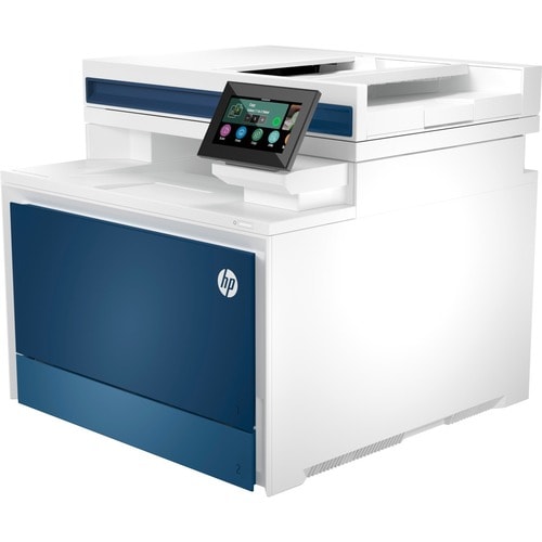 HP Color LaserJet Pro 4303fdw impresora multifuncional 5HH67A vista lateral izquierda