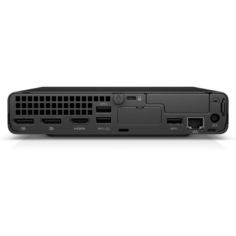 HP Pro Mini 400 G9 Desktop Mini B9EU5LS#ABM vista posterior de puertos