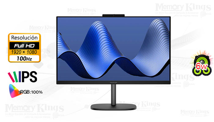 HP OmniStudio 24-cu0053la D2TT9LA#ABM All-in-One vista posterior