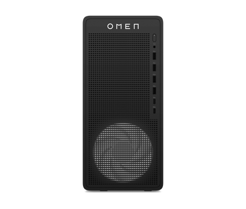 HP OMEN 16L TG03-0004la D8DA2LA#ABM, vista frontal del chasis Shadow Black