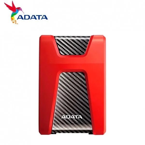 DISCO DURO EXTERNO ADATA HD650, 2.5'', 1TB, USB 3.1, ROJO - PARA MAC/PC - SMART BUSINESS