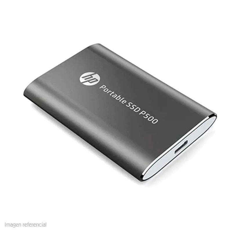Disco Duro Externo Estado Sólido Hp P500, 500Gb, Usb 3.1 Tipo-C, Negro. - SMART BUSINESS