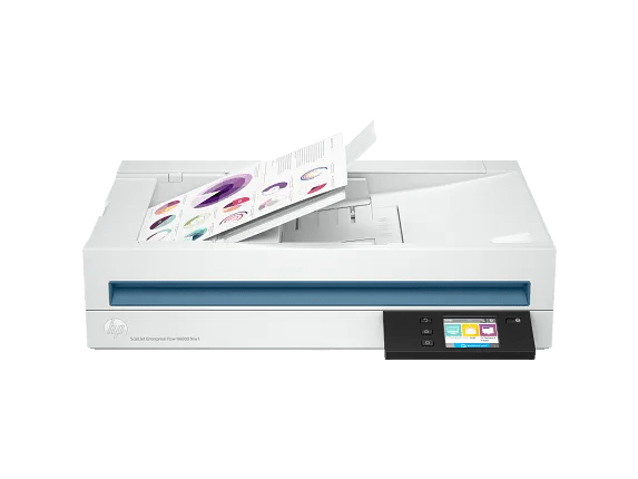 HP ScanJet Enterprise Flow N6600 fnw1 20G08A#AKV escáner de documentos vista frontal oficial