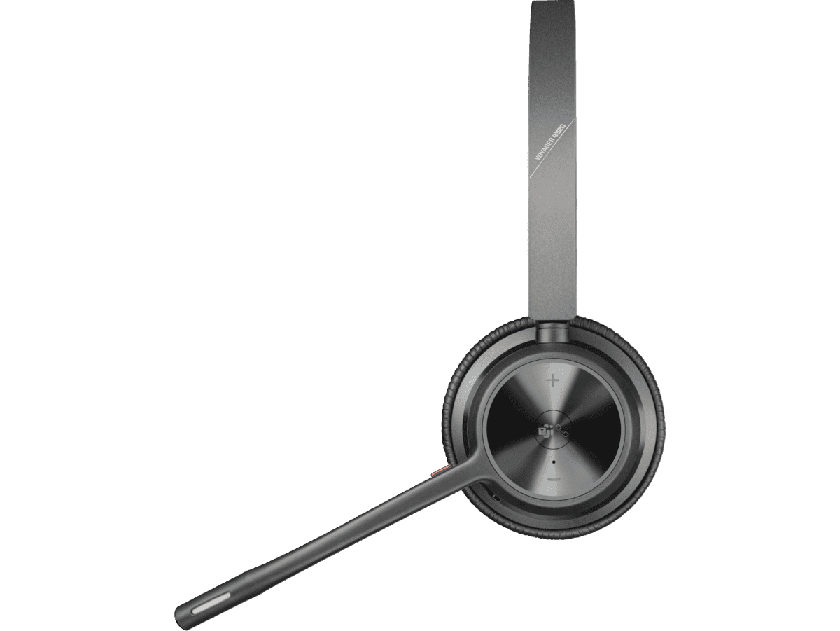 Headset Inalámbrico Poly Voyager 4320 - M UC (77Y98AAABM) - Estéreo - Bluetooth & USB - A - Incluye Base de Carga - Certificado Microsoft Teams de Hp | first_variant_option_1 — Envío inmediato