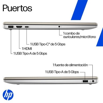 HP 15-fd2361la D31TDLA#ABM notebook vista en ángulo