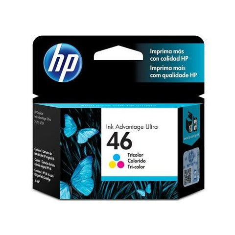 HP CARTUCHO DE TINTA HP 46 INYECCIÓN DE TINTA - TRICOLOR - ORIGINAL - INYECCIÓN DE TINTA - SMART BUSINESS