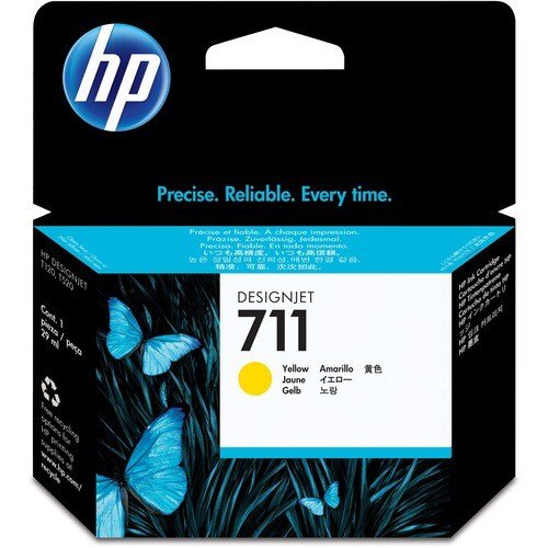 Hp Cartucho de tinta HP 711 Inyección de tinta - Amarillo - Original - 1 Solamente - Inyección de tinta - 1 Solamente - SMART BUSINESS