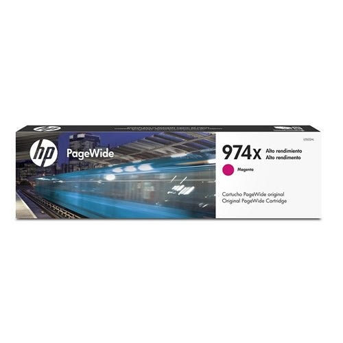 Hp Cartucho de tinta HP 974X Alto Rendimiento PageWide - Magenta - Original - 1 / Caja - PageWide - Alto Rendimiento - 1 / Caja - SMART BUSINESS