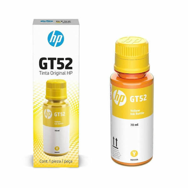 HP GT52 YELLOW ORIGINAL INK BOTTLE - SMART BUSINESS